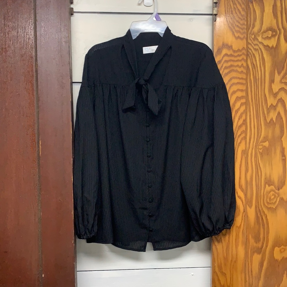 Time & Tru brand black shirt